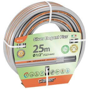 Шланг садовий для поливу Claber Silver Elegant Plus 9124 (25 м, 1/2", 4 шари)
