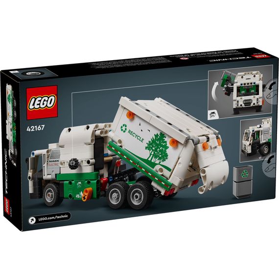 Конструктор LEGO Technic Сміттєвоз Mack LR Electric 503 деталей (42167) | Зображення 9