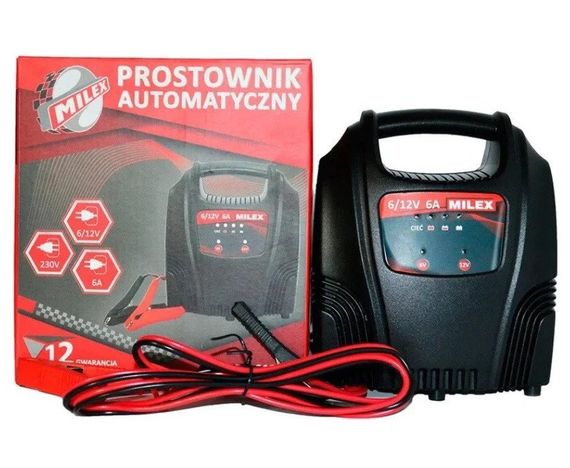 Импульсное  зарядное устройство для аккумулятора Milex 6/12B 6A PA-61260