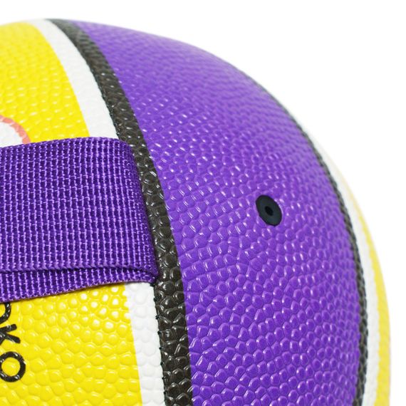 Іграшка для собак Misoko&Co Basketball Ball, 15 см, фіолетовий | Зображення 2