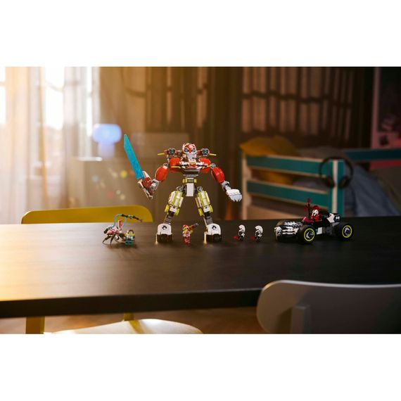Конструктор LEGO DREAMZzz Робот-тигр Купера та Хот-род авто Зеро (71497) | Зображення 9