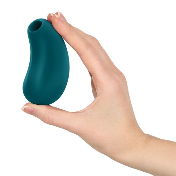 Вакуумний стимулятор Fun Factory Cherie Bottle Green, 12 режимів вібрації, 11 рівнів вакууму | Зображення 4