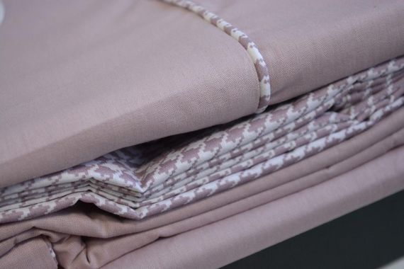 Постельное белье Turkiz Ranforse Prima 200 х 220 см Kalamaki Violet | Зображення 2