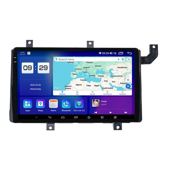 Штатна магнітола серії Mekede M200S 2K під Toyota Tacoma N300 2015-2021 (W2) 9 дюймів