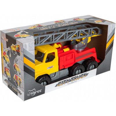 Спецтехника Tigres Авто "City Truck" пожарный в коробке (39367) | Зображення 1