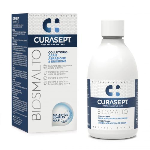 Ополіскувач Curasept BIOSMALTO CARIES, ABRASION AND EROSION, 300мл