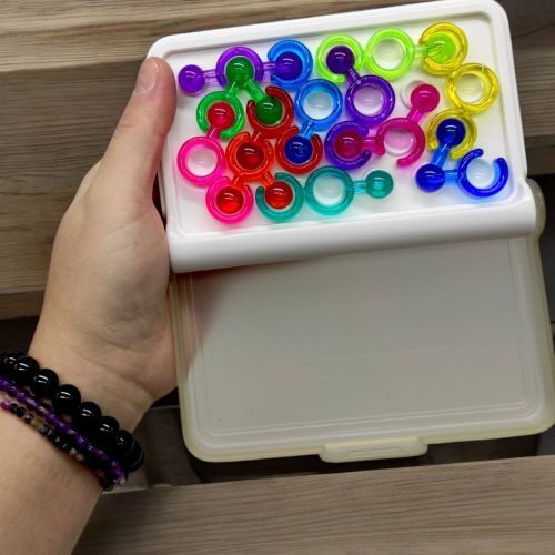 Логическая игра "IQ Puzzle", игровое поле, 12 деталей | Зображення 1