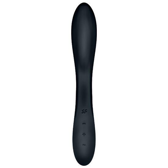 Вібратор із перлинною стимуляцією точки G Satisfyer Rrrolling Explosion Black Sex Aura | Зображення 3