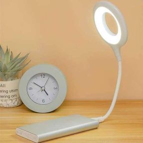 Лампа кольцевая гибкая USB LK-50 1,5Вт Белая