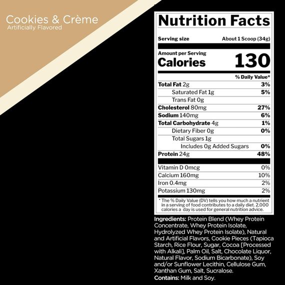Протеїн Rule One Whey Blend 4.6 kg (Cookies &amp; Creme) | Зображення 1