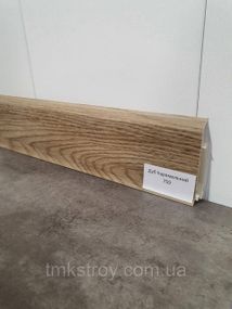 Плинтус ПВХ Grun Holz 2500*70*22мм Дуб карамельный 759