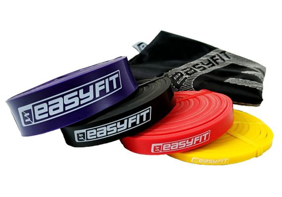 Гумові петлі EasyFit: набір 1-45 кг (4 шт) (EF-1454s) | Зображення 3