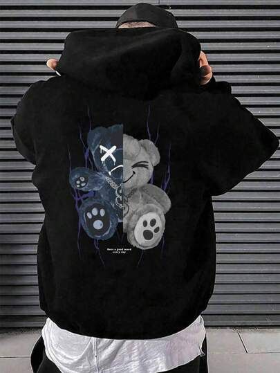 Худі з ДТФ на Флісі (оверсайз)