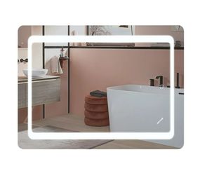 Дзеркало Mixxus TWEE MR09-50x80-REVERSE з LED Touch, Anti-fog, димером, регулюванням яскравості (MI6930)