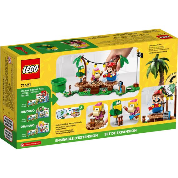 Конструктор LEGO Super Mario Імпровізація в джунглях Діксі Конґ. Додатковий набір (71421) | Зображення 8
