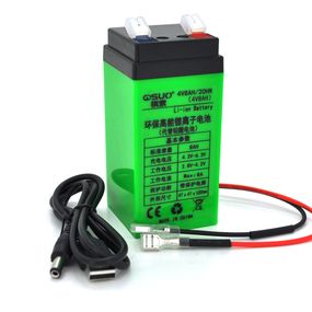 Акумуляторна батарея літієва QSuo 4V 8A з елементами Li-ion 18650 (47X47X100)