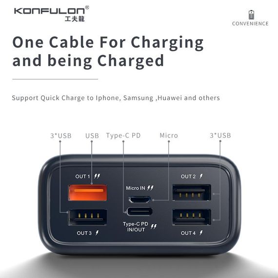 Power Bank JOCO A26Q 30000mAh 22.5W (47211-A26Q_838) | Зображення 3