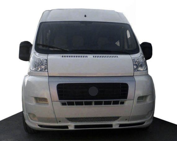 Передняя накладка 2006-2013 (узкая, под покраску) для Fiat Ducato 2006-2024 и 2014-2024 гг