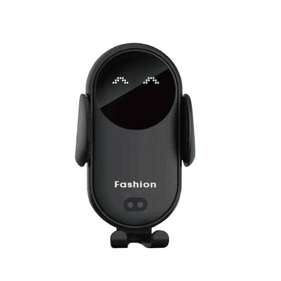Тримач для телефона в авто з бездротовою зарядкою й автофіксацією пристрою