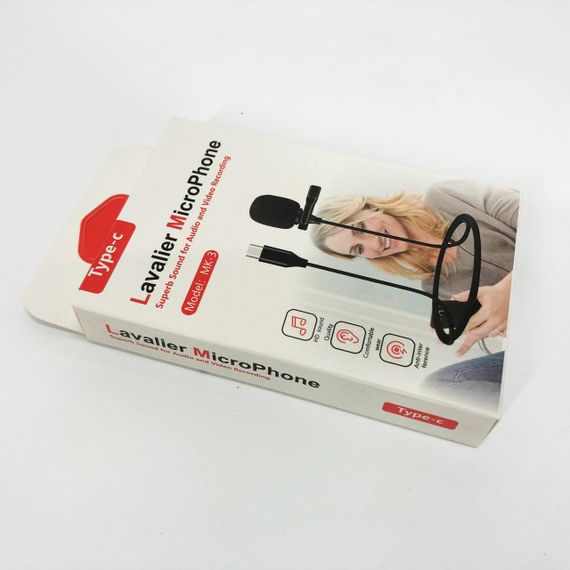 Петличный мини-микрофон DM TYPE-C MK-3 JR-31 | Зображення 4