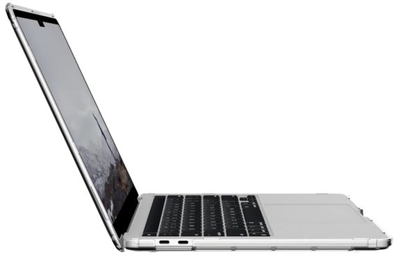 Чохол UAG [U] для Apple MacBook Pro 13' (2020-2022) Lucent, Ice/Black (134006114340) | Зображення 3