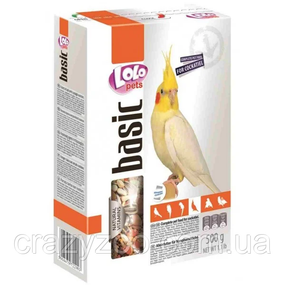 Полнорационный корм для нимф Lolo Pets 500 гр LO-72200