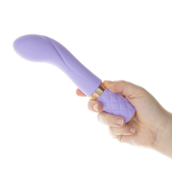 Розкішний вібратор Pillow Talk Sassy Purple Special Edition, Сваровскі, пов’язка на очі+гра | Зображення 6
