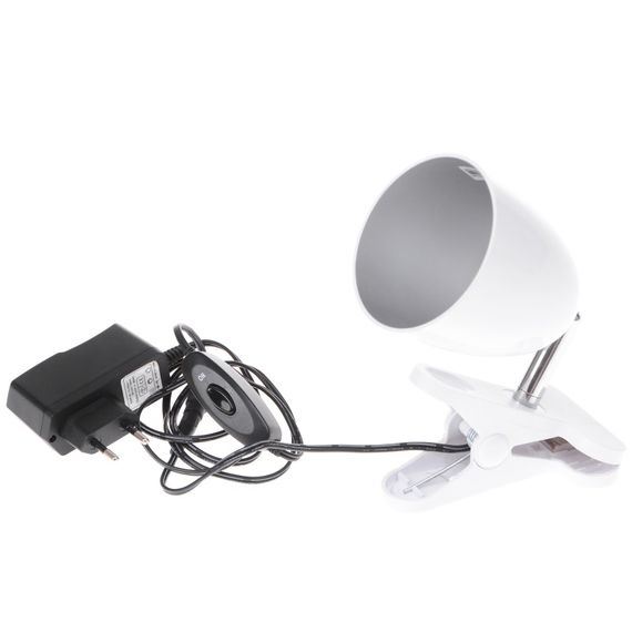 Настольная лампа LED в современном стиле на прищепке MTL-67 2,2W Clip WH