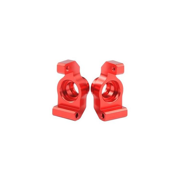 Кулаки задні металеві Remo Hobby A2513 для моделей 1/16 Red (2шт) | Зображення 1