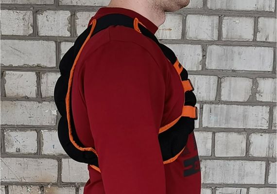 Жилет для обтяження EasyFit JetPack 10 кг з металевими кульками (EF-JP-0010) | Зображення 2