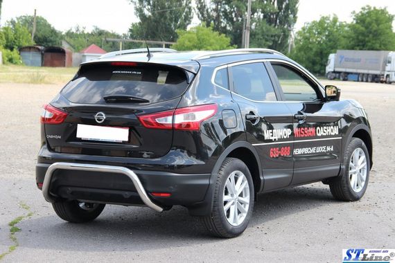 Задня дуга AK007-1 (нерж) для Nissan Qashqai 2014-2021рр | Зображення 2