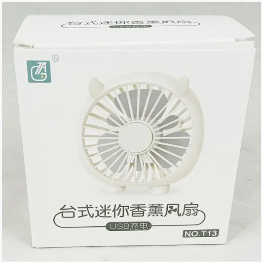 Настільний вентилятор з вушками, Вентилятор з оригінальним дизайном   знижка