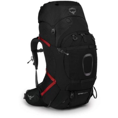 Рюкзак туристический Osprey Aether Plus 70 black - S/M - чорний (009.2436)