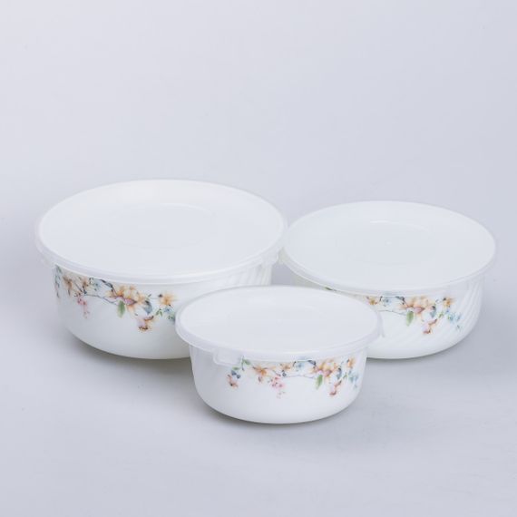 Набор пищевых контейнеров керамических Fantasy 0,55/0,95/1,35 л | Зображення 1