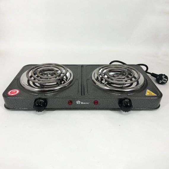 Комплектна переносна електроплита Domotec MS-5802 / Електроплита кухонная / Електроплита QP-536 для дачі | Зображення 4