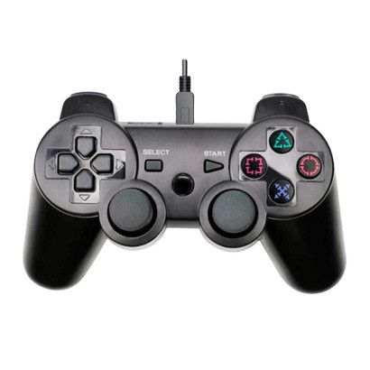 Бездротовий джойстик геймпад PS3 Doubleshock PS 3 Чорний