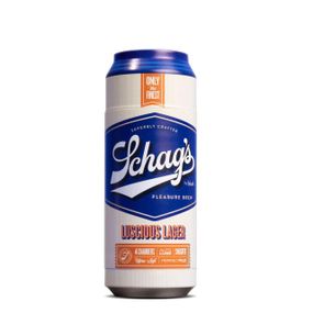Мастурбатор – банка пива Blush Schag's Luscious Lager Masturbator Frosted, самозмащуваний, вакуум Sex Aura