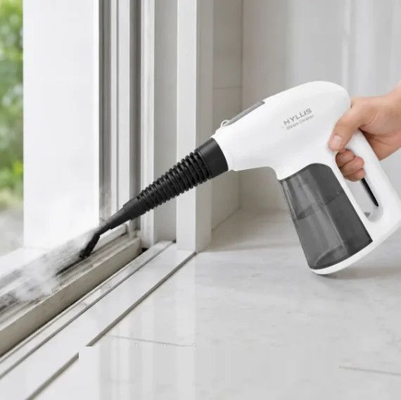 Ручной пароочиститель HYLLIS HLS-88315 1500 Вт • Пароочиститель-отпариватель TV-SH-03 3,5 бар с баком 330 мл и насадками для дома | Зображення 5