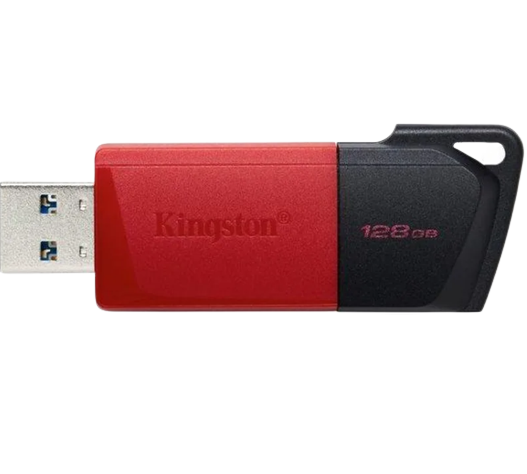 Флешка 128Гб USB 3.2 чорний/червоний DT Exodia M Kingston | Зображення 1