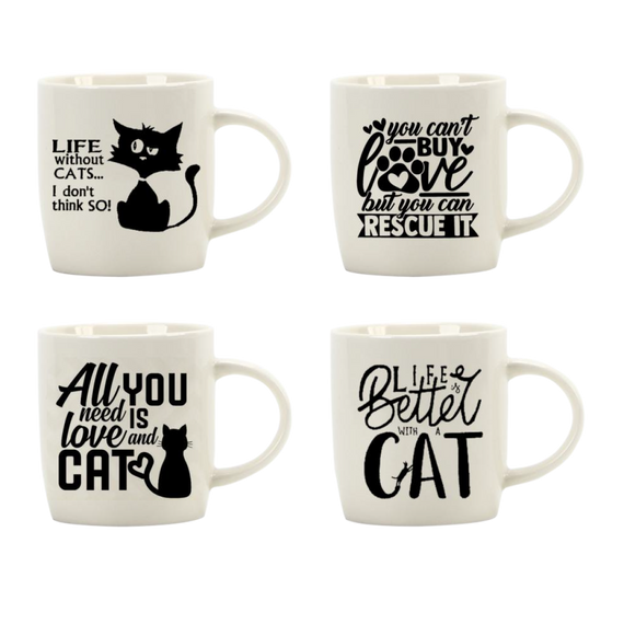 Чашка VT-C-137380 Котик-муркотик 380 мл Vittora