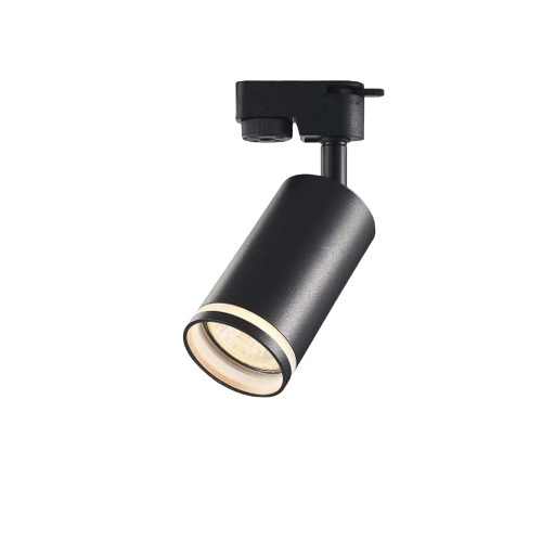 LED Світильник трековий під лампу GU10 55*100мм чорний VL-SPF05C-B Videx