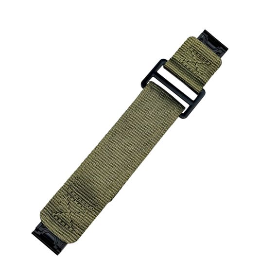 Ремешок для часов Nylon Pro for Garmin Army Green 22 мм | Зображення 1