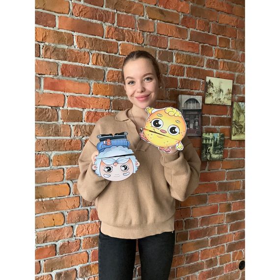 Картонный набор для кукольного театра "Украинские сказки" 0089-VCHR Укр | Зображення 3