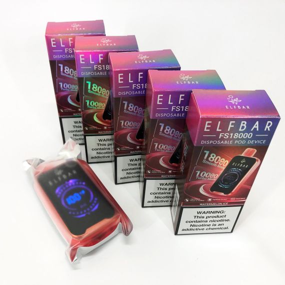 ELF BAR FS18000 смак Кавун (Watermelon Ice) (ws62344)
