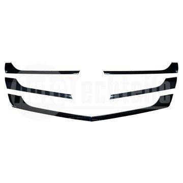 Накладка решетки радиатора (хром) Mercedes Benz Sprinter W906 06-18/ VW Crafter 06-16, AutoTechteile, 100