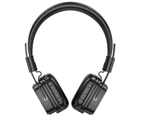 Навушники накладні HOCO W56 Earl BT headphones Black | Зображення 1