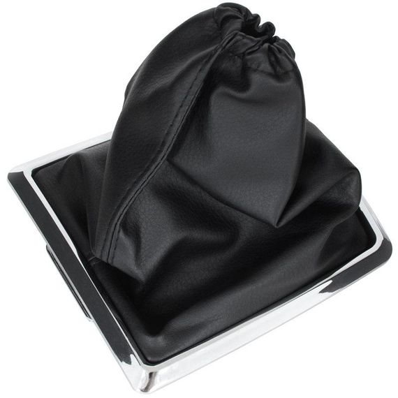 Ford Focus Mk2 (04-11) чехол на ручку КПП переключения передач + хром рамка, Форд Фокус 2 | Зображення 1