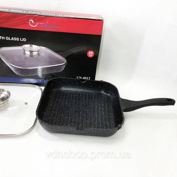 Нова алюмінієва сковорода, Сковорода для індукційних варильних панелей якісна на плиту XO-93 | Зображення 4