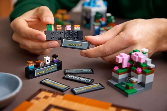 Конструктор LEGO Minecraft Верстак 21265 | Зображення 8