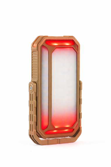 Потужний портативний світильник 120–1200 lm, 10000 mAh Коричневий